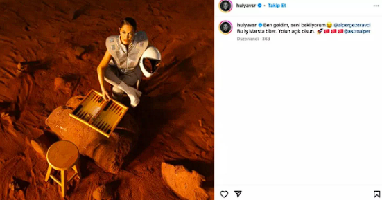 Hülya Avşar'dan Alper Gezeravcı paylaşımı: "Ben geldim, seni bekliyorum" - Resim: 0