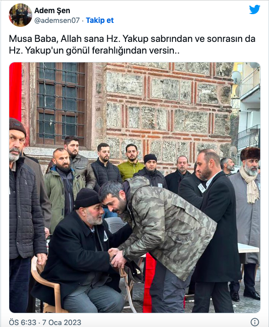 MHP'den öldürülen Sinan Ateş'in babasına ziyaret - Resim: 0