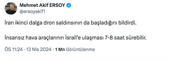 İran'ın misillemesi tartışılıyor İran dronlarının İsrail'e varması 7-8 saat sürdü - Resim: 1