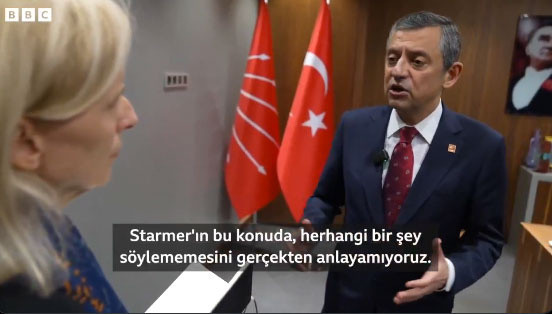 Özgür Özel İmamoğlu'nun tutuklanmasına ses çıkarmayan İngiltere'yi BBC'ye şikayet etti - Resim: 0