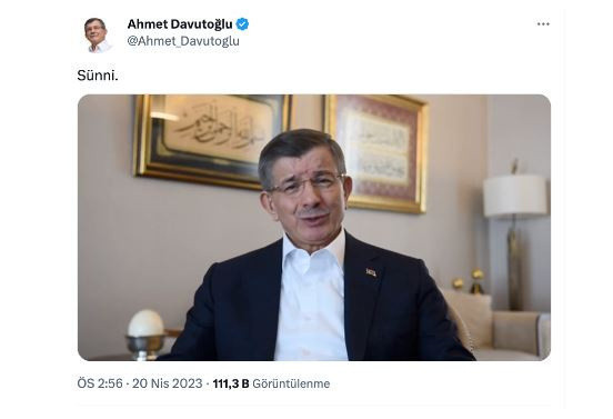 Kılıçdaroğlu'nun 'Alevi' videosunun ardından Ahmet Davutoğlu'ndan 'Sünni' videosu - Resim: 0