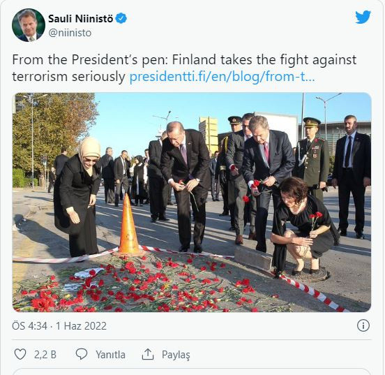 Finlandiya Cumhurbaşkanı'ndan 'Erdoğan' fotoğrafıyla Türkiye'ye mesaj! - Resim: 0