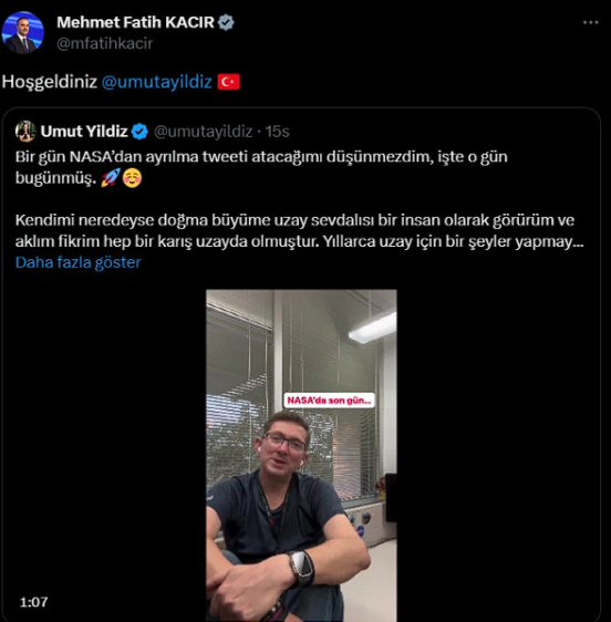 Astrofizikçi Umut Yıldız NASA'dan ayrıldı, 21 yıl sonra Türkiye'ye döndü - Resim: 3