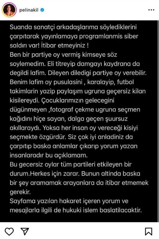 Pelin Akil geçersiz oy kullananlara ateş püskürdü! "1 milyon 363 bin 143 tasdikli gerizekalı" - Resim: 4