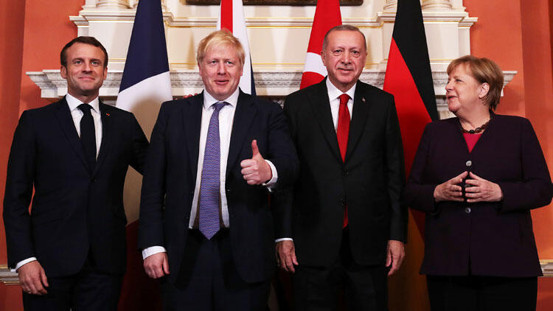 Başkan Erdoğan Londra'da dörtlü zirveye katıldı - Resim: 0