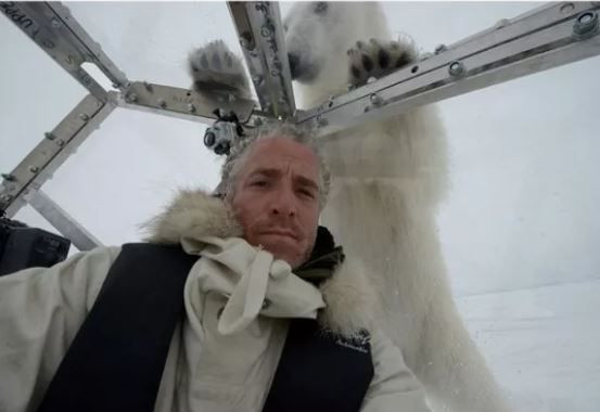 Vahşi yaşam kameramanı kendini kafese kapattı! Saniyeler sonrasında... - Resim: 3