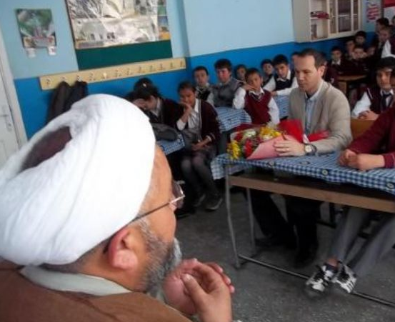 Caferi imam okulda ders verdi - Resim: 4