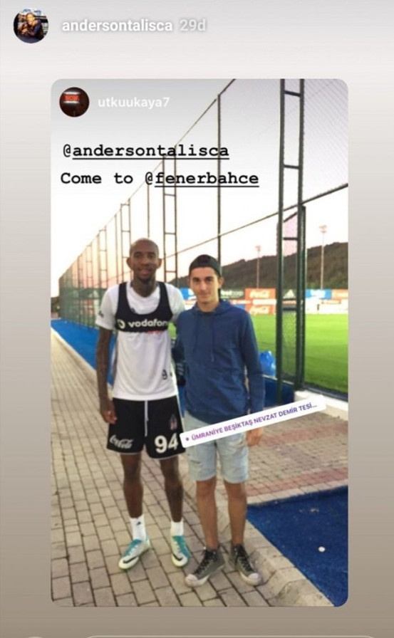 Talisca'dan 'Come to Fenerbahçe' paylaşımı - Resim: 0