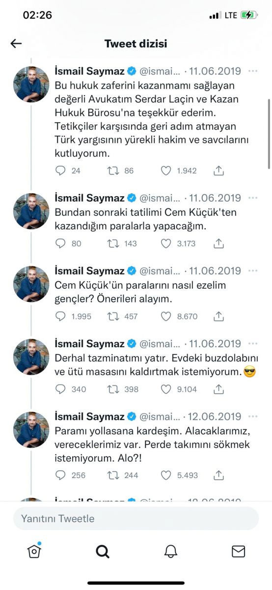 İsmail Saymaz dereyi görmeden paçayı sıvadı Cem Küçük'e 23 bin TL ödeyecek - Resim: 0