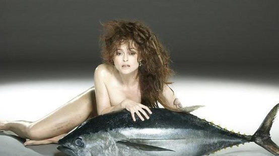 Balıklar için çırılçıplak soyundular - Resim: 2