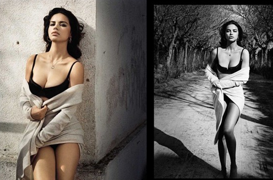 Ünlü manken eşiyle birlikte soyundu - Resim: 1