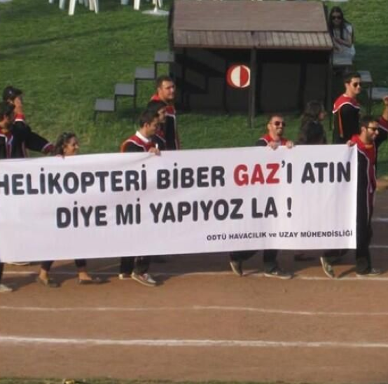 ODTÜ törenine damga vuran Gezi pankartları - Resim: 4