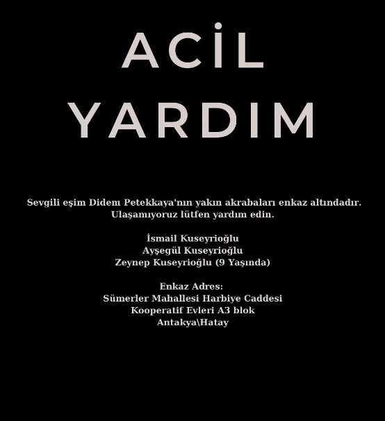 Erkan Petekkaya kahreden haberi duyurdu yardım istedi! Ailem göçük altında - Resim: 4