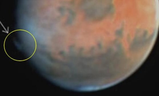 Mars'ta gizemli bulutlar! - Resim: 4