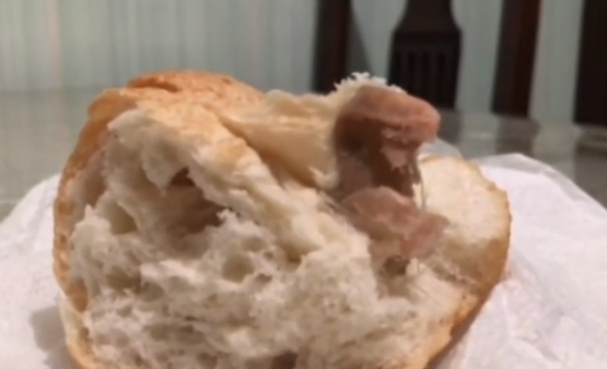 Ekmekten çıkan şey mide bulandırdı! Fırıncının savunması herkesi şoke etti - Resim: 1