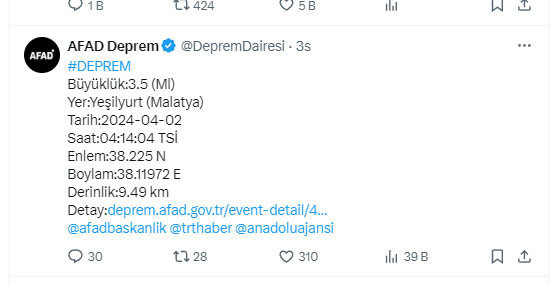 Sahur vakti deprem paniği! AFAD'dan açıklama geldi - Resim: 0