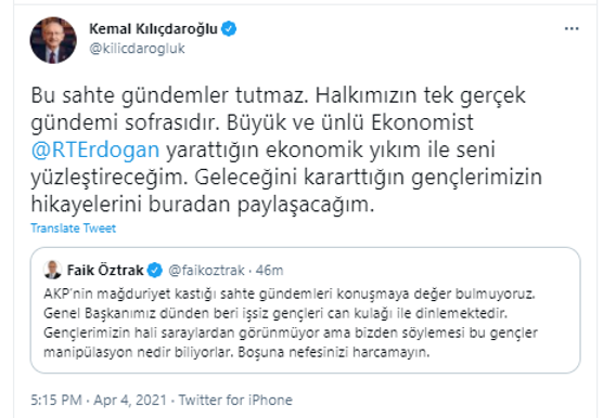 Kılıçdaroğlu'ndan skandal bildiriyle ilgili açıklama: Bu sahte gündemler tutmaz - Resim: 0