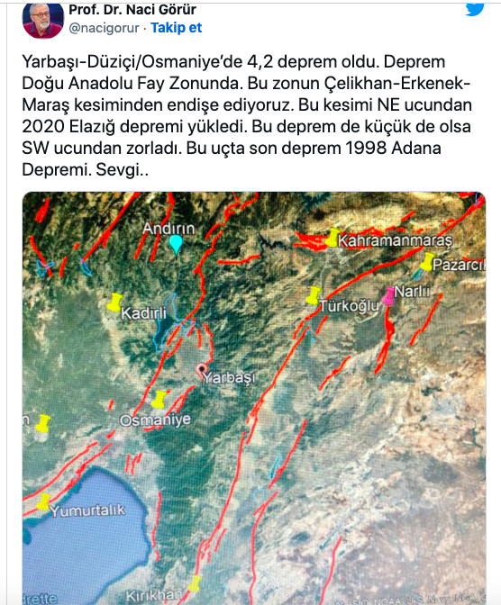 Prof. Dr. Naci Görür'den korkutan 'deprem' uyarısı: Endişe ediyoruz - Resim: 0