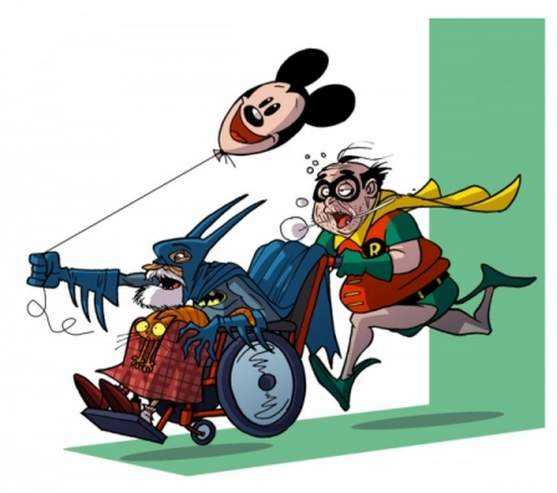 Yaşlanmış süper kahramanlar - Resim: 1