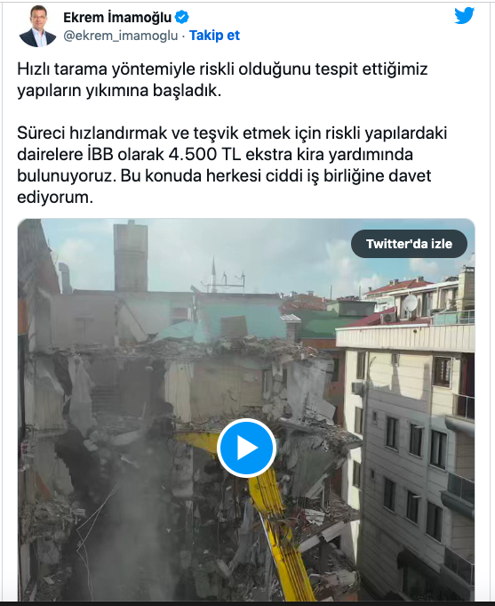 İBB duyurdu riskli binalar yıkılmaya başladı! 4 bin 500 lira kira desteği de var - Resim: 0