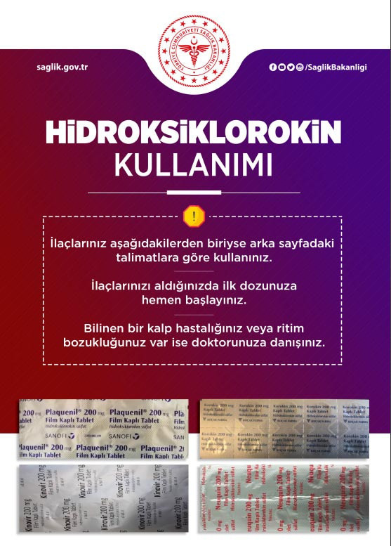 Sağlık Bakanlığı'ndan koronaya karşı doğru ilaç kullanımı için broşür! 81 ile gönderildi - Resim: 1
