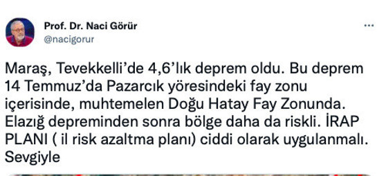 Naci Görür deprem sonrası daha da korkuttu: Artık daha da riskli - Resim: 0