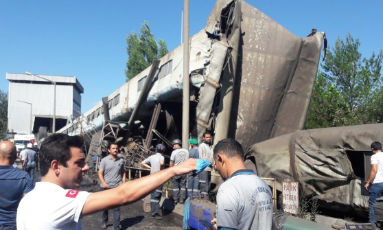 Muğla'da Yatağan Termik Santrali'nin kömür bandı çöktü! - Resim: 2