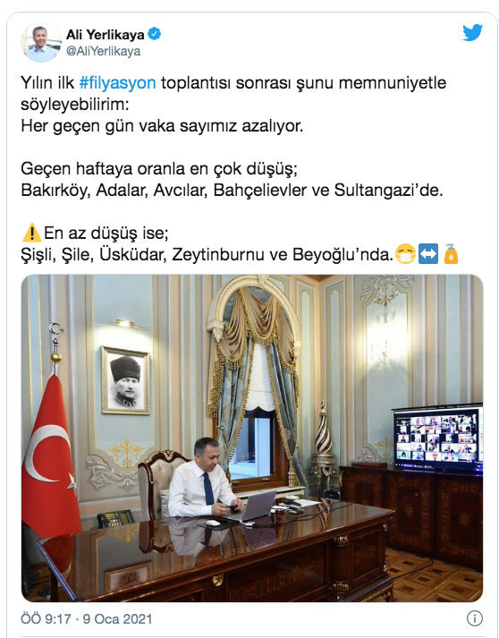 İstanbul Valisi Ali Yerlikaya açıkladı! İşte İstanbul'da vakaların en fazla düştüğü ilçeler - Resim: 0