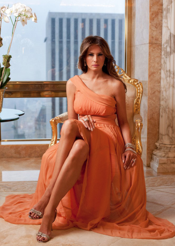 Donald Trump'ın eşi ve altın kaplama evi - Resim: 3