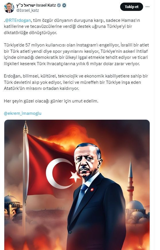 İsrail Dışişleri Bakanı Katz'a tepkiler çığ gibi - Resim: 4