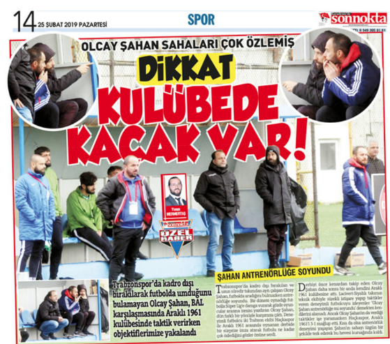 Trabzonsporlu Olcay Şahan bakın nerede taktik verirken görüntülendi - Resim: 4