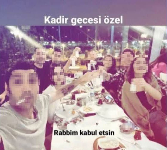 Kadir Gecesi sosyal medyada paylaşılan alkollü ortam fotoğrafına ilişkin davada karar - Resim: 0