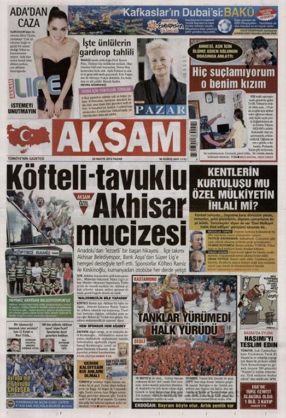 Günün en bomba gazete manşetleri - Resim: 1