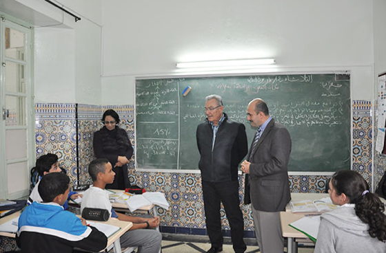 Deniz Baykal'dan Türk okuluna ziyaret - Resim: 3