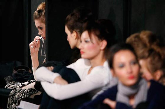 Moda haftasının sahne arkası! - Resim: 1