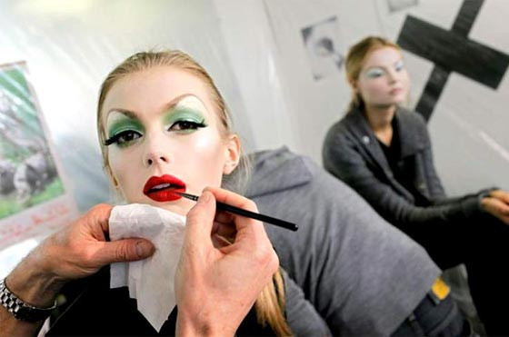 Moda haftasının sahne arkası! - Resim: 4