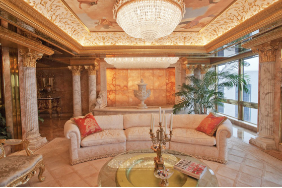 Donald Trump'ın eşi ve altın kaplama evi - Resim: 4