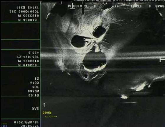 Uzaydan görülen korkunç yüz! - Resim: 2