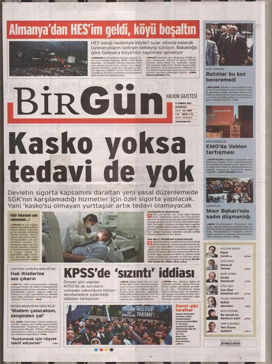 Günün gazete manşetleri - Resim: 2