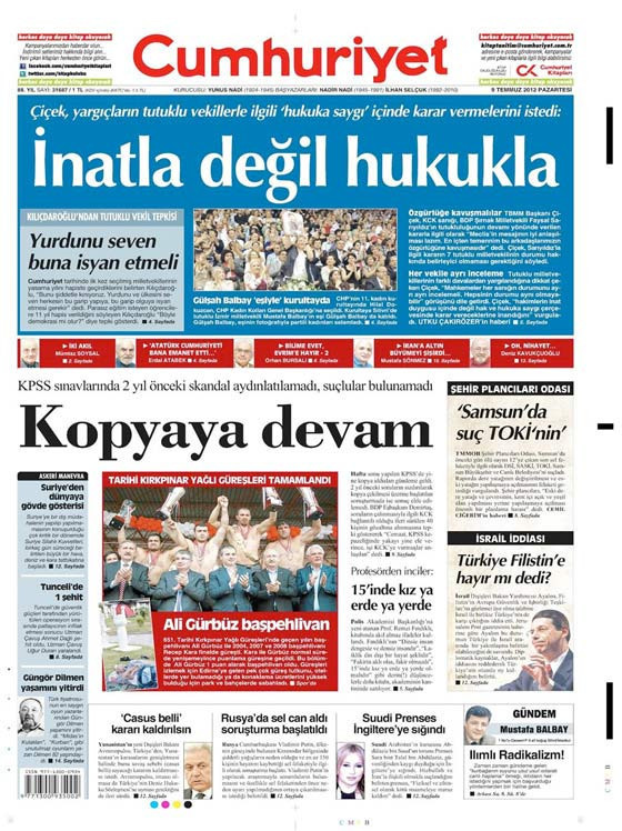 Günün gazete manşetleri - Resim: 4