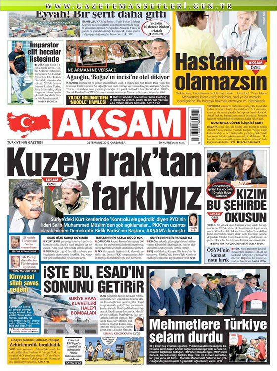 Günün gazete manşetleri - Resim: 1