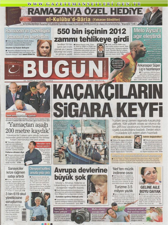 Günün gazete manşetleri - Resim: 3