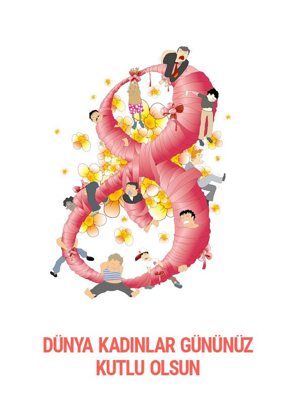 8 Mart kadınlar günü resimli mesajları güzel sözleri - Resim: 1