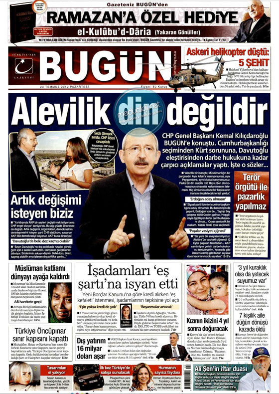 Günün gazete manşetleri - Resim: 3