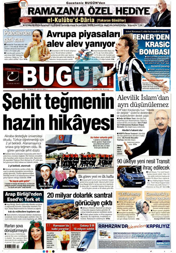 Günün gazete manşetleri - Resim: 3