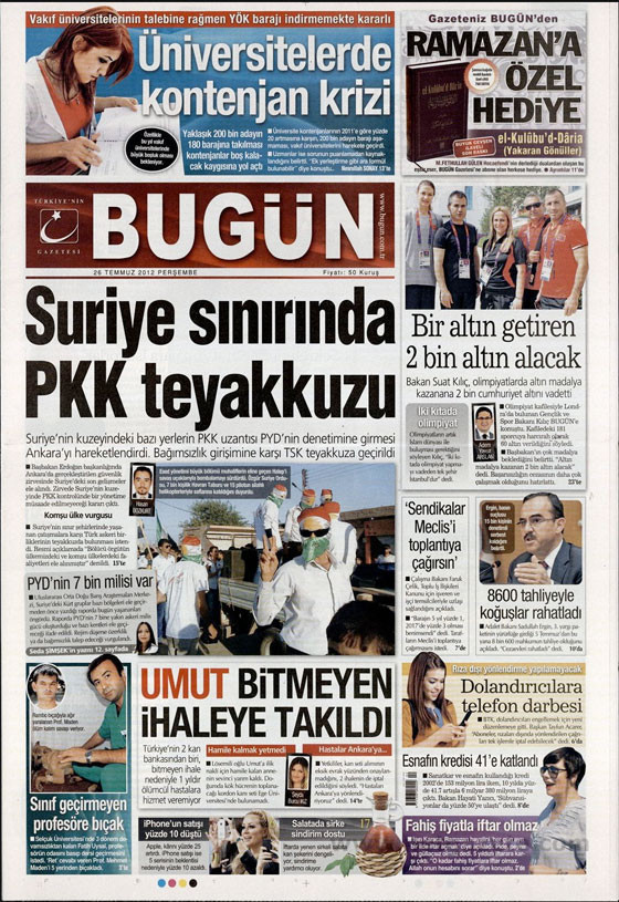 Günün gazete manşetleri - Resim: 2