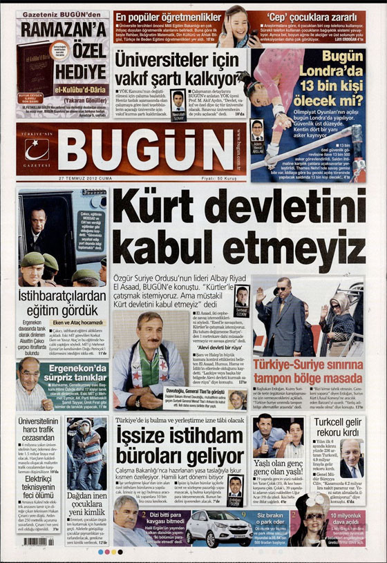 Günün en bomba gazete manşetleri - Resim: 3