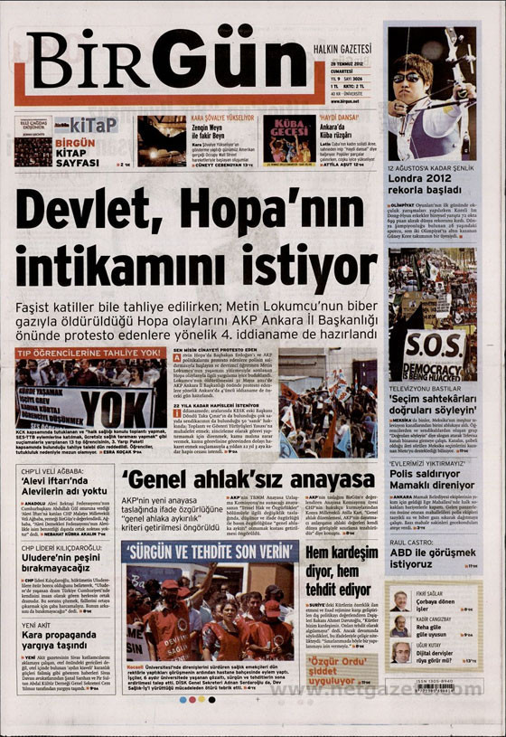 Günün gazete manşetleri - Resim: 2