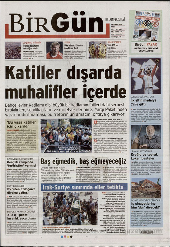  Günün en çarpıcı gazete manşetleri - Resim: 2