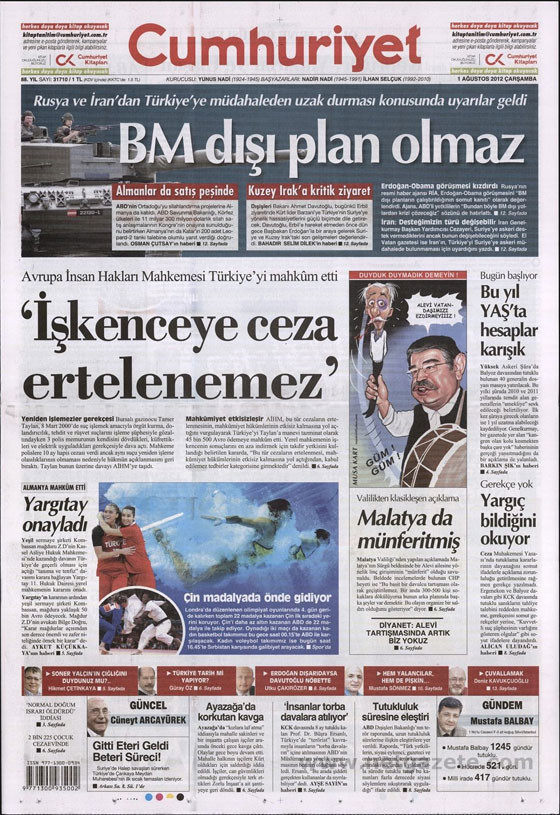 Günün gazete manşetleri  - Resim: 4